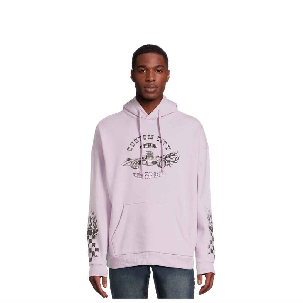 No Boundaries Men's Graphic Print Hoodie Long sleeveSize L(42-44) New